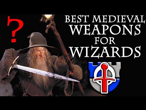What medieval weapons would wizards really use? FANTASY RE-ARMED