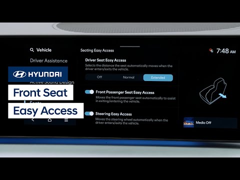 Front Seat Easy Access | Hyundai