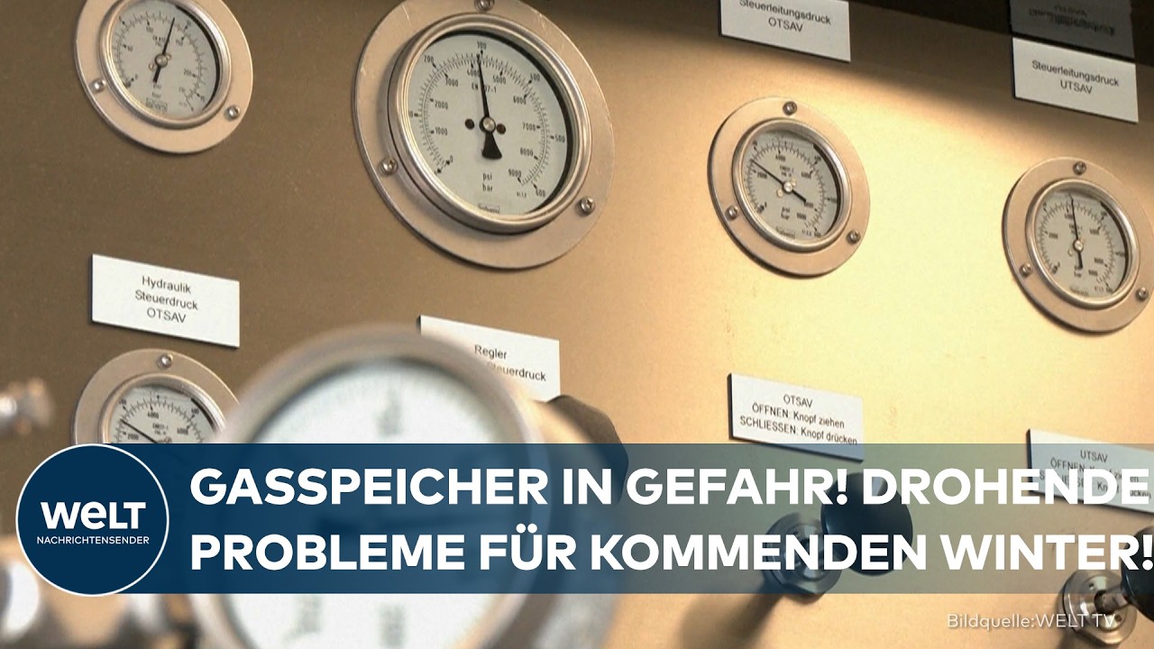 ENERGIEKRISE: Gasspeicherverband schlägt Alarm! Preisentwicklung hemmt sichere Versorgung im Winter!