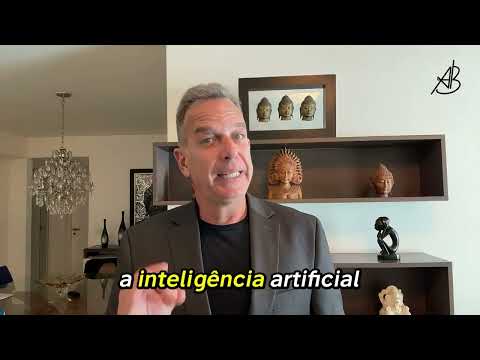 Prof. Alfredo Bravo ministrando a palestra Negociação 7.0 com Inteligência Artificial