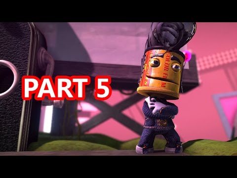 LittleBigPlanet 3 - 100% Walkthrough Part 5 - High Stakes Heist - LBP3 PS4 | EpicLBPTime