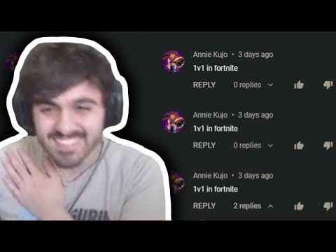 Agurin wird zu 1v1 in Fortnite herausgefordert