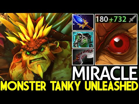 MIRACLE [Bristleback] Monster Unleashed +700 Damage Scepter Dota 2