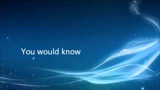 Maria Mena - Just Hold Me - Lyrics