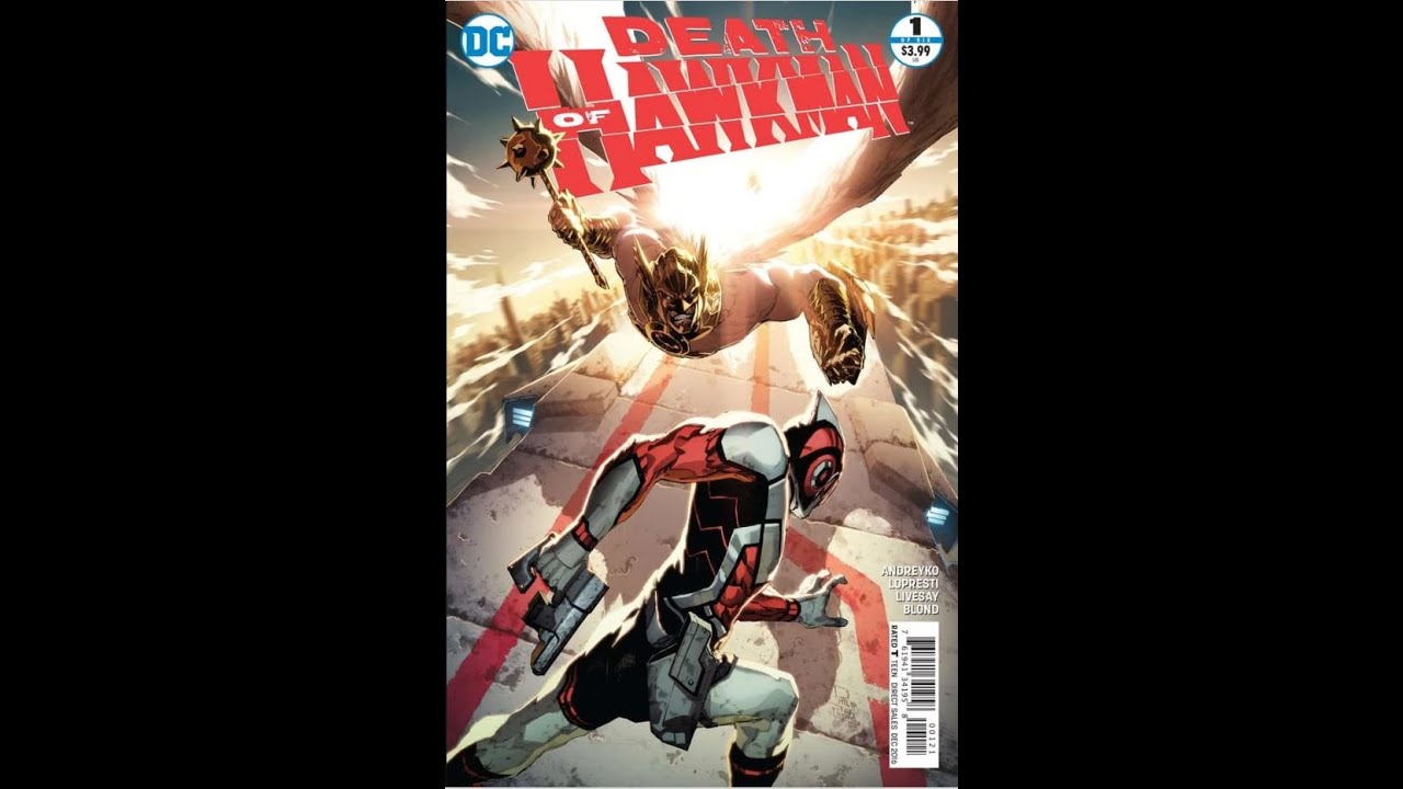 DEATH OF HAWKMAN #1 REVIEW. I wanted Hawkman, i got milquetoast Adam Strange.
