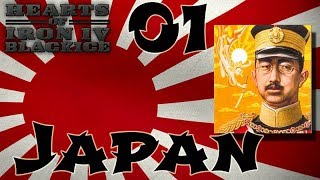 Hearts of Iron IV - Black ICE Japan Again 01 Setup &amp; Start Playing