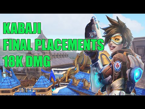 KABAJI FINAL PLACEMENTS ONLY 1 WIN - PRO TRACER GAMEPLAY OVERWATCH