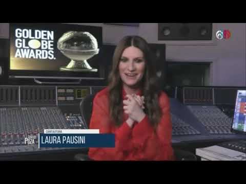 Eufórica celebración de Laura Pausini al ganar el Globo de Oro