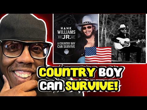 Platinum Rapper FIRST time REACTION to Hank Williams Junior - A country Boy Can Survive