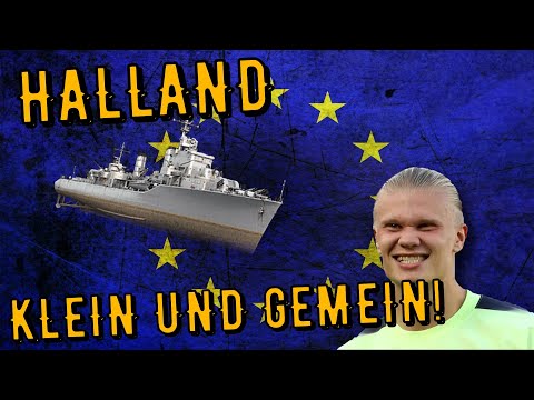 World of Warships Legends - HALLAND - Legendär - Klein und gemein! [deutsch/ gameplay]