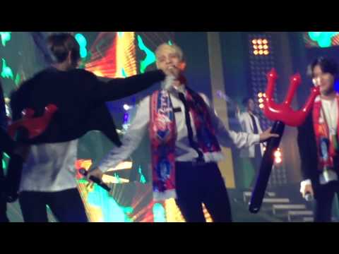 140607 Music Bank Brazil All artists (w JongKey!) - The Cup of Life + We Are One