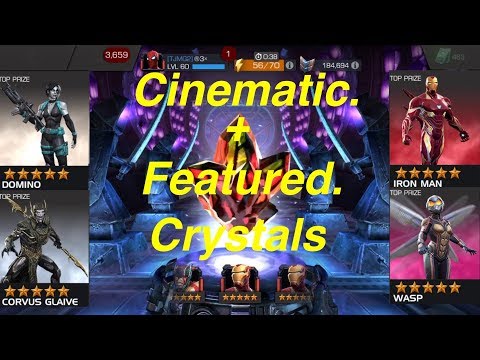 MCoC: Cinematic + Featured 5 Star Crystals Opening & Rankup