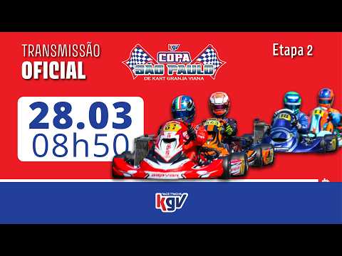 Copa São Paulo de Kart KGV - 2ª Etapa - Sábado 28/03/2026