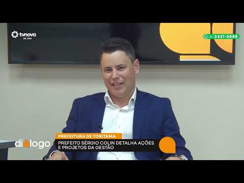 Prefeito Sérgio Colin participa do programa Diálogo nesta quinta-feira