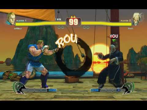 SFIV: Hnefi (Gen) vs JekMout (Guile, Ryu, Bison, Abel)