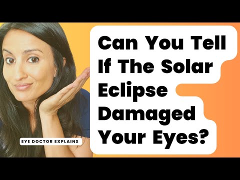 Eye damage from solar eclipse? Can the solar eclipse blind you? How long can you stare at the sun?