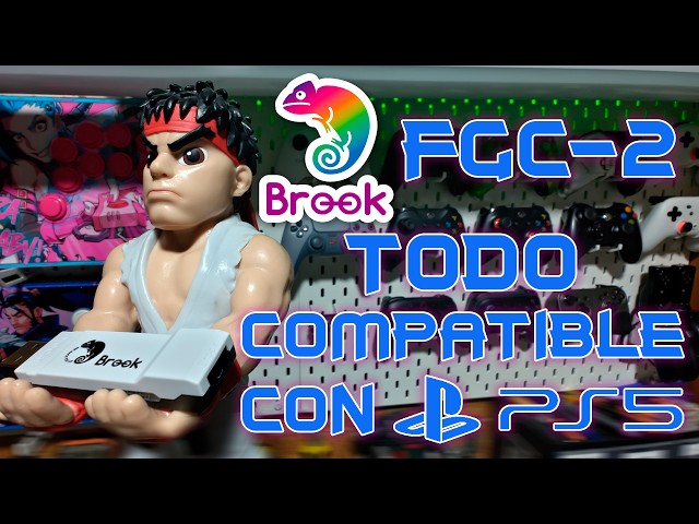 Vídeo relacionado con Brook Wingman FGC2 Converter - Arcade Joystick Adaptador Gamepad para PS5 y PC, compatible con todos los juegos de PS5