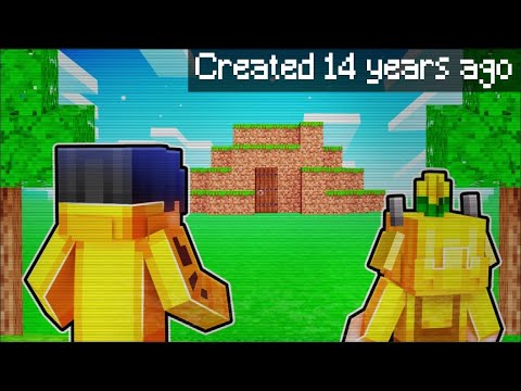 I Found my OLD MINECRAFT WORLD from 10 YEARS AGO!