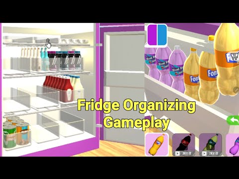 Fridge Organizing Game Gameplay - YouTube