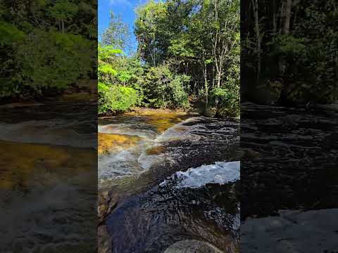 Corredeira das Lajes em Presidente Figueiredo no Amazonas.