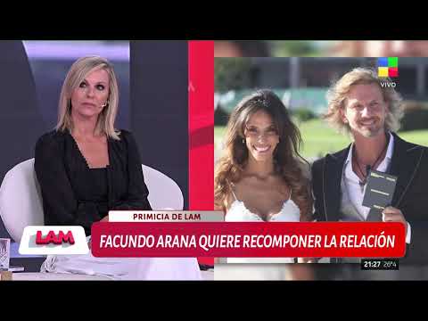 💔 FACUNDO ARANA LE CONFIRMÓ A ÁNGEL SU SEPARACIÓN DE MARÍA SUSINI