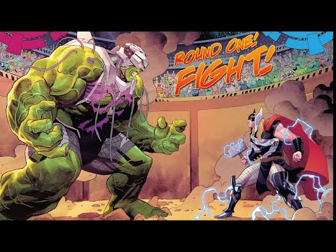 Thor vs Hulk Fight For The Last Time