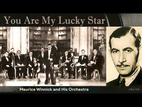 1935 You Are My Lucky Star - Maurice Winnick & His Orchestra