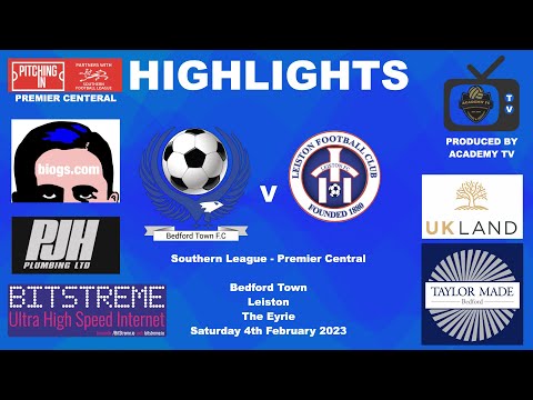 Bedford Town 3-4 Leiston #southernleague PremierCentral #eaglevision #NLRS #nonleaguematchday #goal