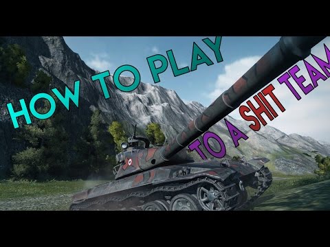 WoT - Unicum Teaches How To Deal With a Team of Morons