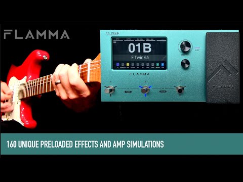 Демонстрация процессора эффектов Flamma FX150