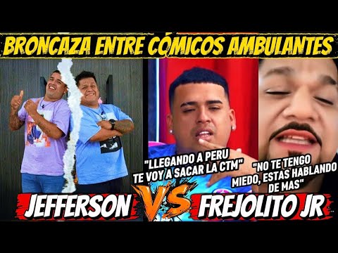 FREJOLITO JR VS JEFFERSON - THEY SAY EVERYTHING LIVE - HUGE BRAWL BETWEEN COMEDY LEGENDS 2025