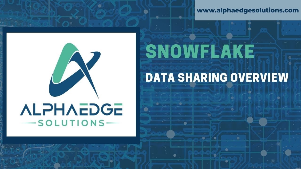 Snowflake: Data Sharing Overview