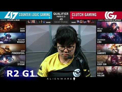 CLG vs CG - Game 1 | Round 2 S9 LCS Regional Qualifier for Worlds 2019 | CLG vs Clutch Gaming G1