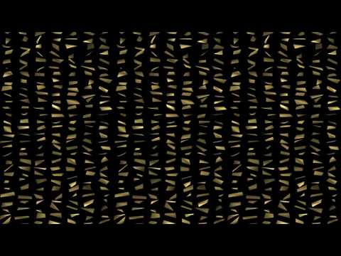 Club Visuals 890 - Gold Pieces Motion Background