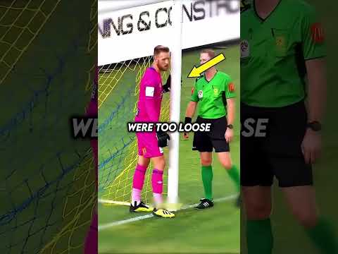 PLAYERS vs GOALPOSTS 😱🥅