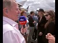 Martin Brundle Cara Delevingne Controversy During 2023 British Gp Grid Walk