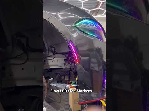 Flow LED side markers available for 🏎️15+ Dodge Charger 🏎️15+ Dodge Challenger 🏎️ Mustang