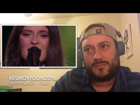 2016 ESC Reaction Series to 16th Place - ITALY!