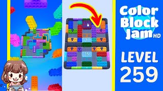Solusi Level 259 Color Block Jam