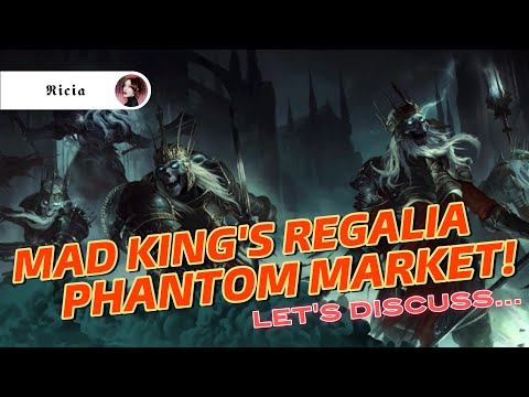 Mad King’s Regalia - Phantom Market Cosmetics - Are they worth it? Diablo Immortal.