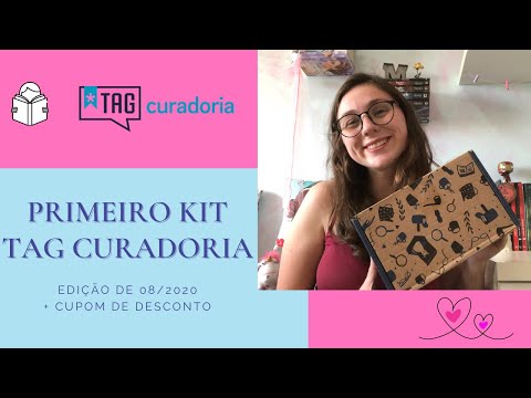 MEU PRIMEIRO KIT DA TAG CURADORIA + Cupom de desconto