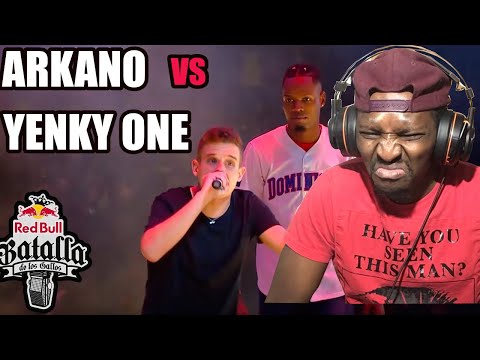 Americano reacciona a las batallas de rap español ARKANO vs. YENKY ONE Final Int. 2017 | ENG SUBS|