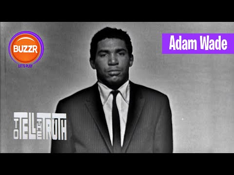 African American Great Adam Wade! - 1960 To Tell The Truth | BUZZR