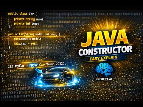 Java Constructors Tutorial Class Constructor Explained Urdu