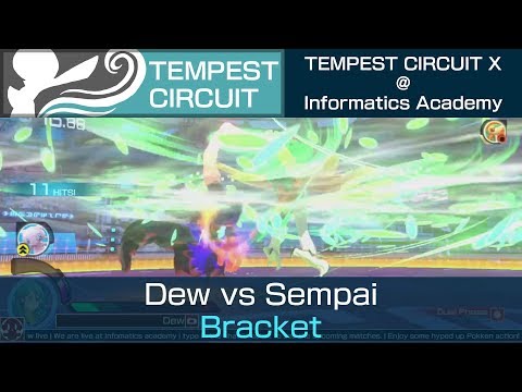 Tempest Circuit X - Pokkén DX Bracket: Dew (Decidueye, Braixen) vs. Sempai (Charizard)