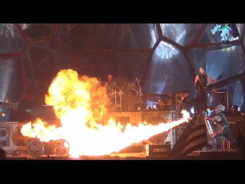 Rammstein - Mein Teil - Live Les Vieilles Charrues 2013