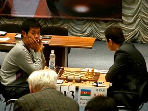 Mamedyarov - Wang Hao. World Chess Cup 2009 n Khanty-Mansiysk