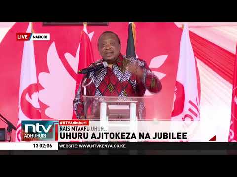 Uhuru Kenyatta aongoza hafla ya kuzindua upya chama cha Jubilee