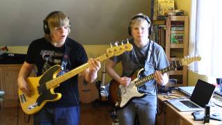 Jamiroquai - All Good in the Hood (bass + guitar cover)