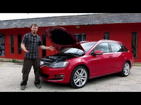 2015 Volkswagen Golf SportWagen *First Look* Video Review